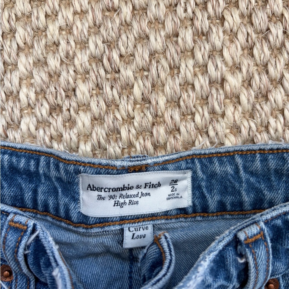 Abercrombie 90s relaxed high rise jeans - Picture 5 of 5